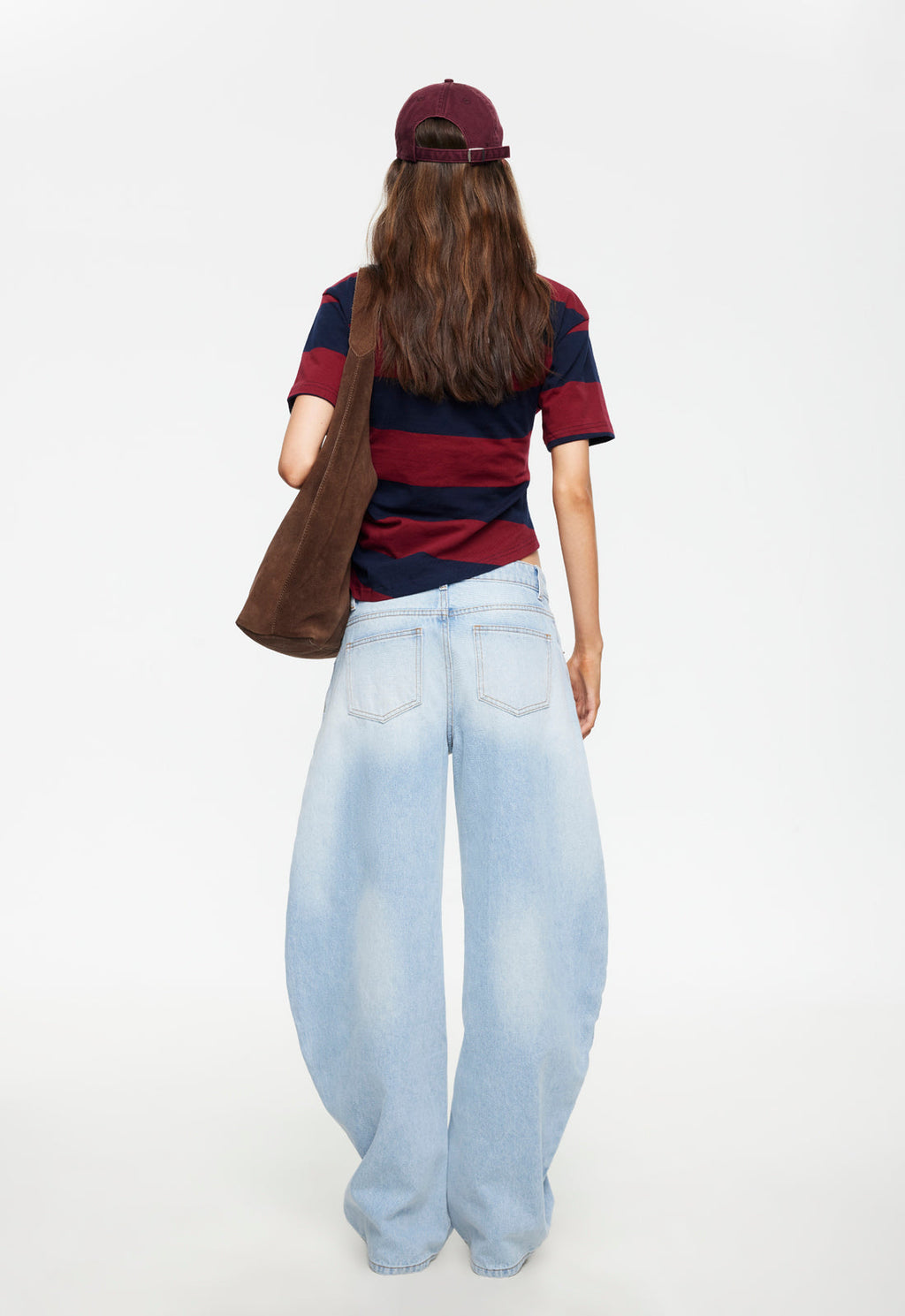 Ruched-Side Relaxed Tee