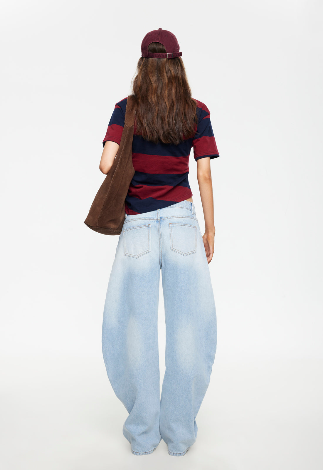 Ruched-Side Relaxed Tee