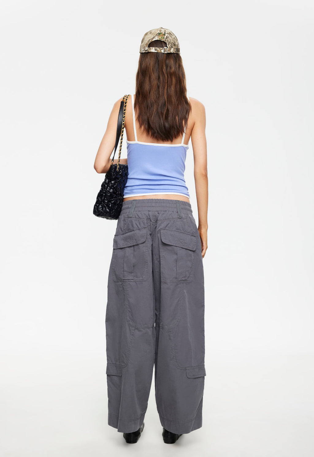 Contrast-Piped Spaghetti Tank