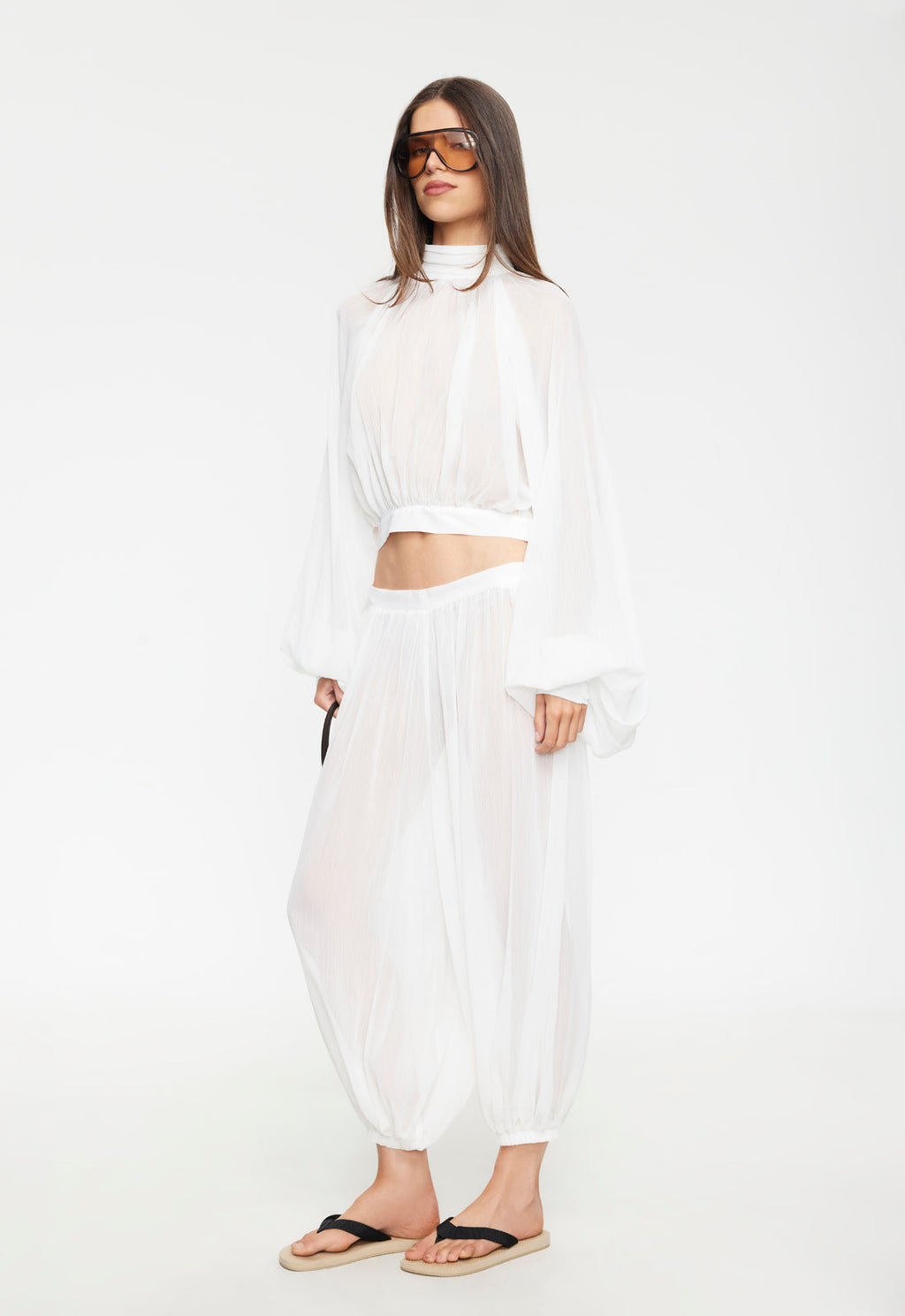 Lightweight Draped Pants