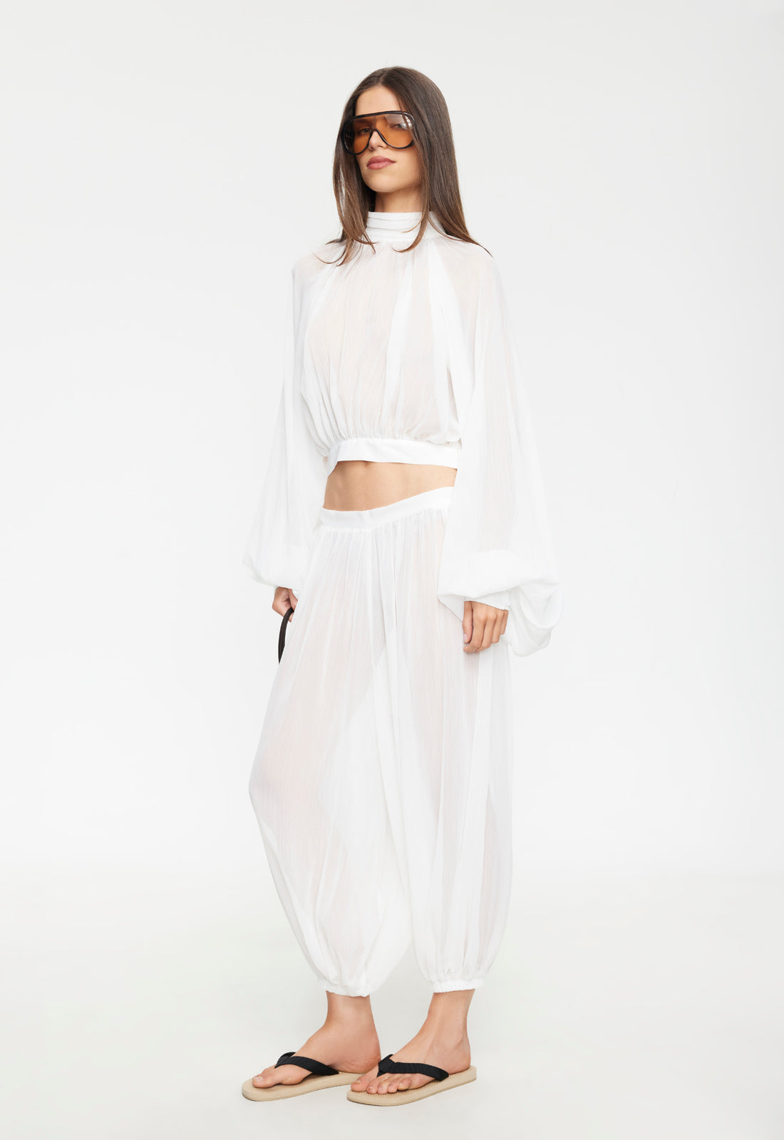 Lightweight Draped Pants