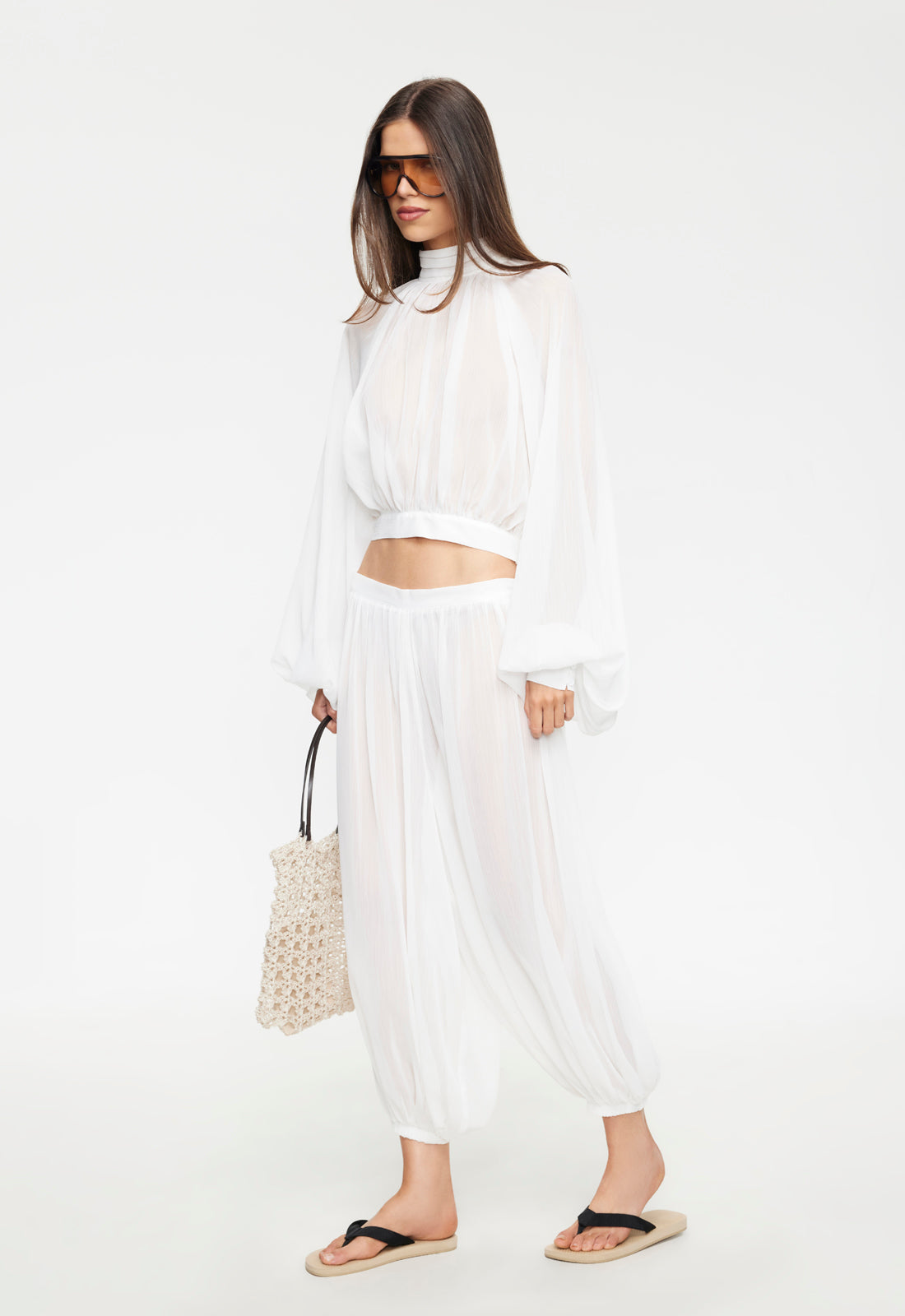 Lightweight Draped Pants