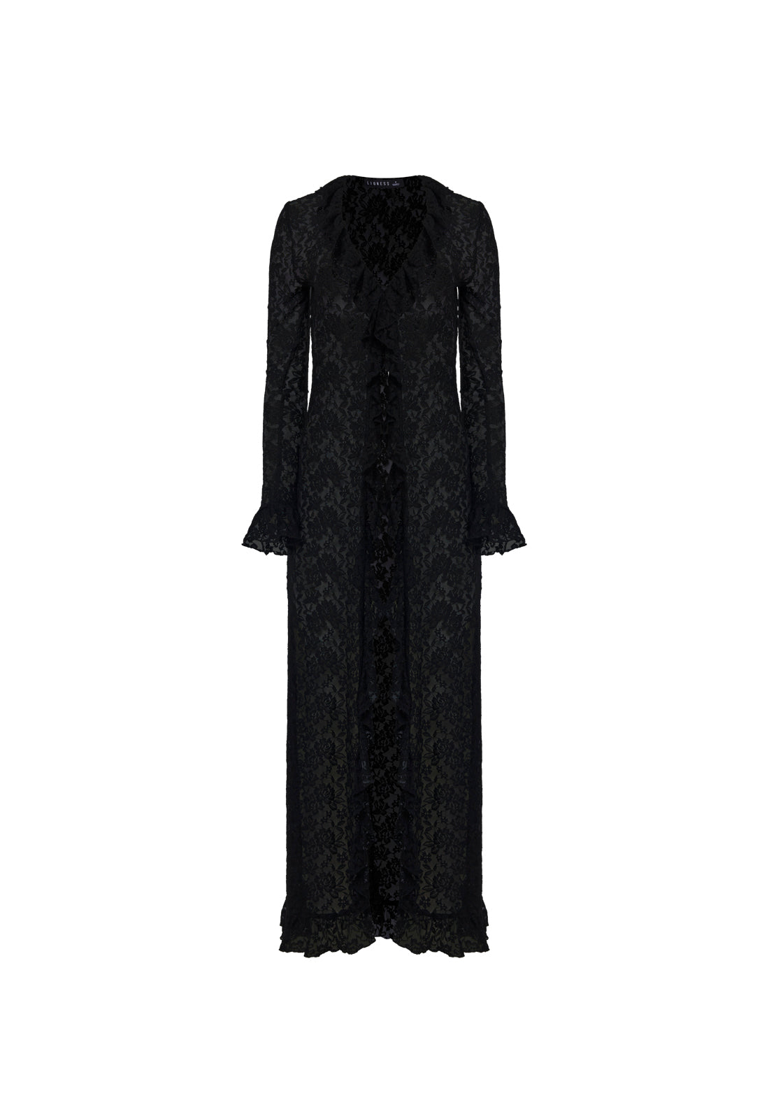 Lace Drift Nylon Maxi