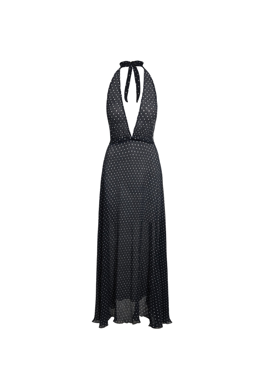 Halter Low-Back Bubble Mini