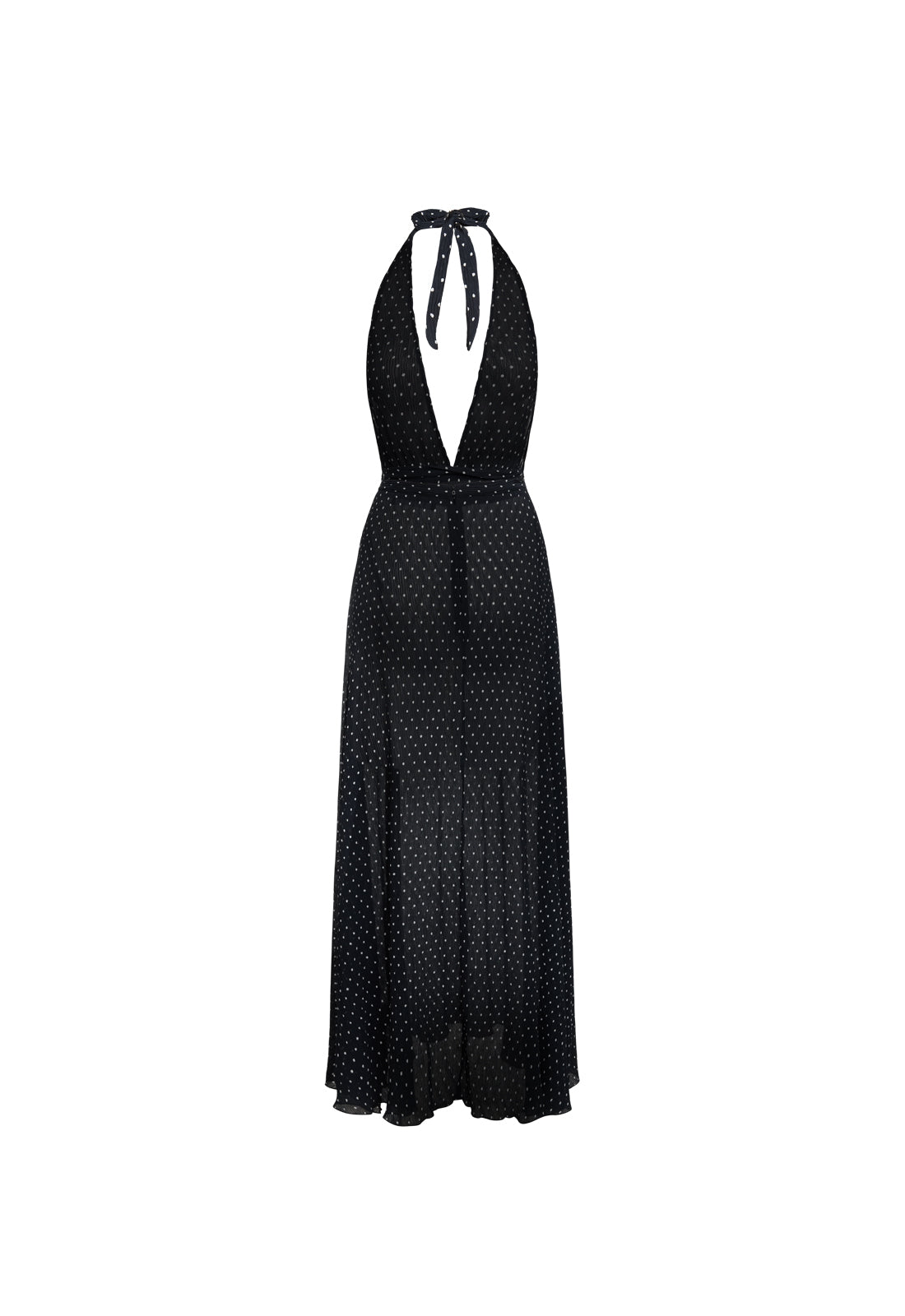 Halter Low-Back Bubble Mini