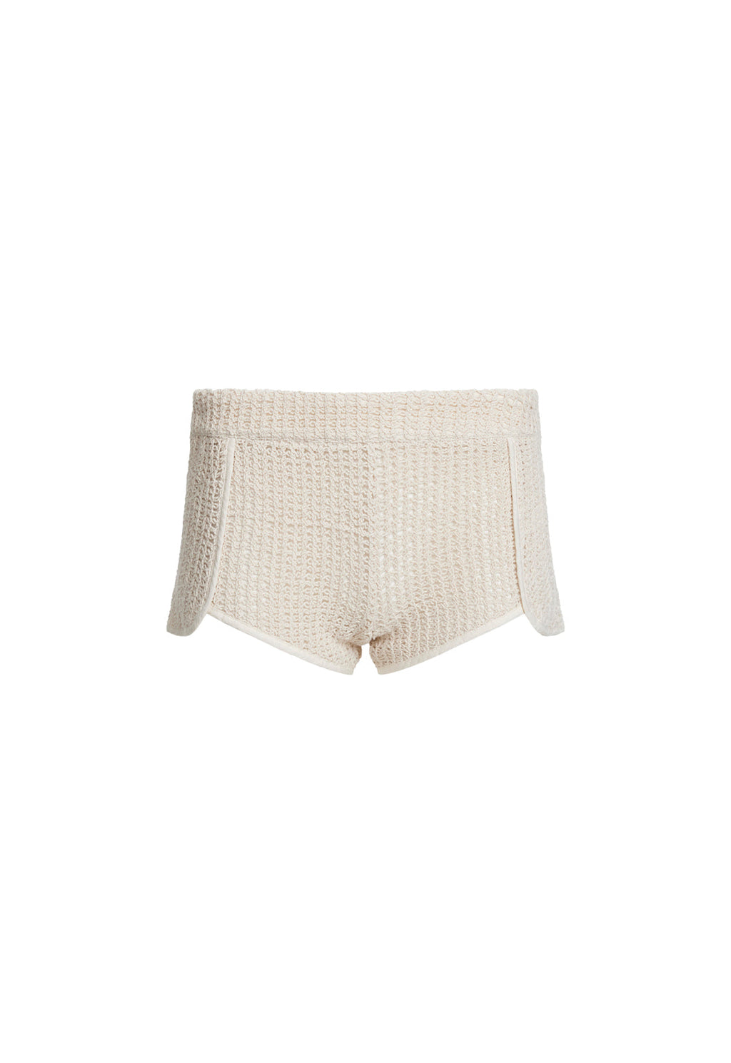 Knitted Low-Rise Shorts