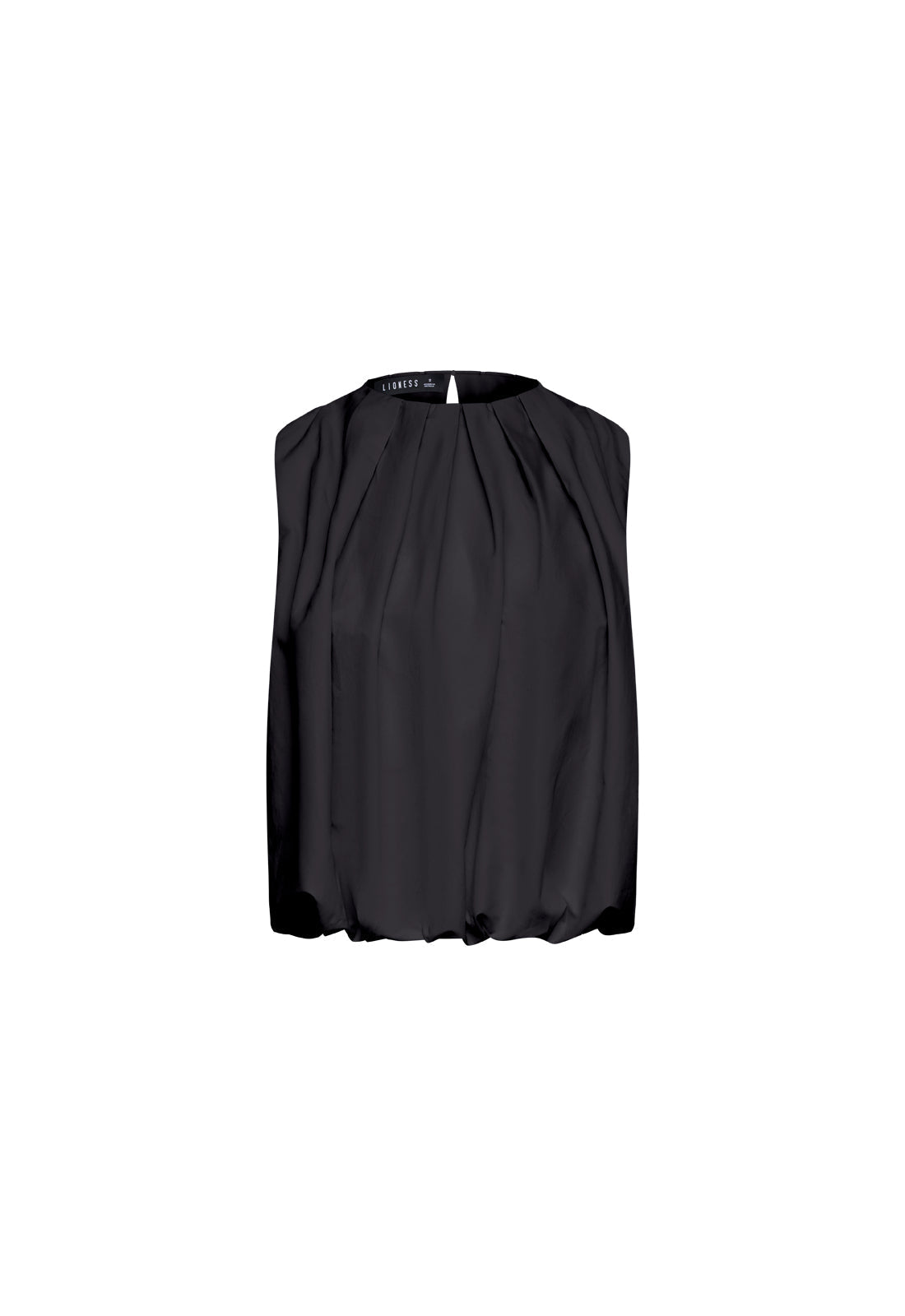 Bubble Pleat Sleeveless Top