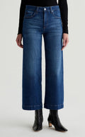 Jeans- Wide Leg Crop