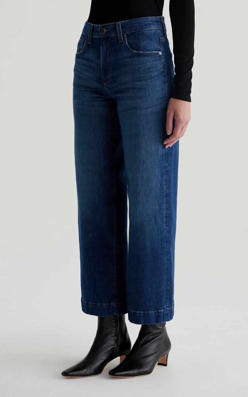 Jeans- Wide Leg Crop