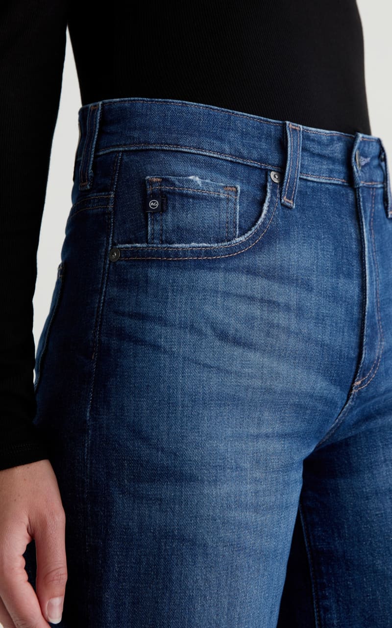 Jeans- Wide Leg Crop
