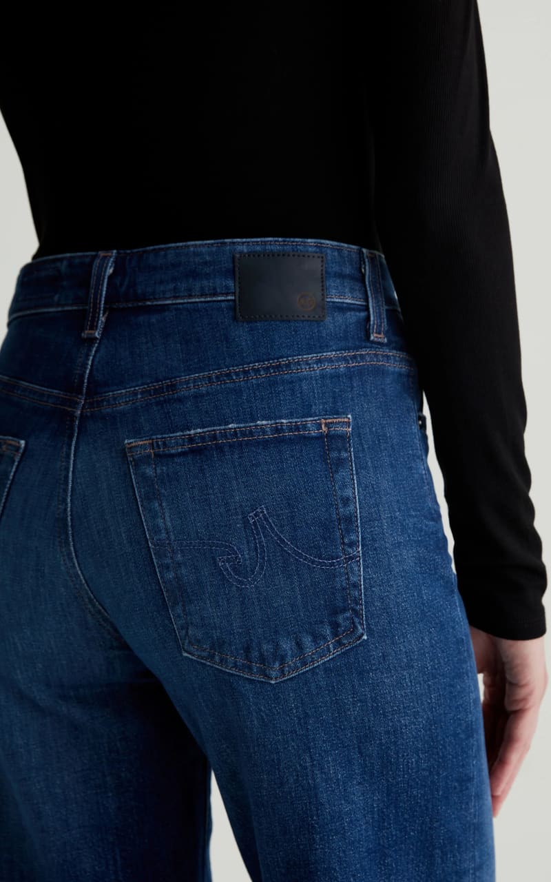 Jeans- Wide Leg Crop
