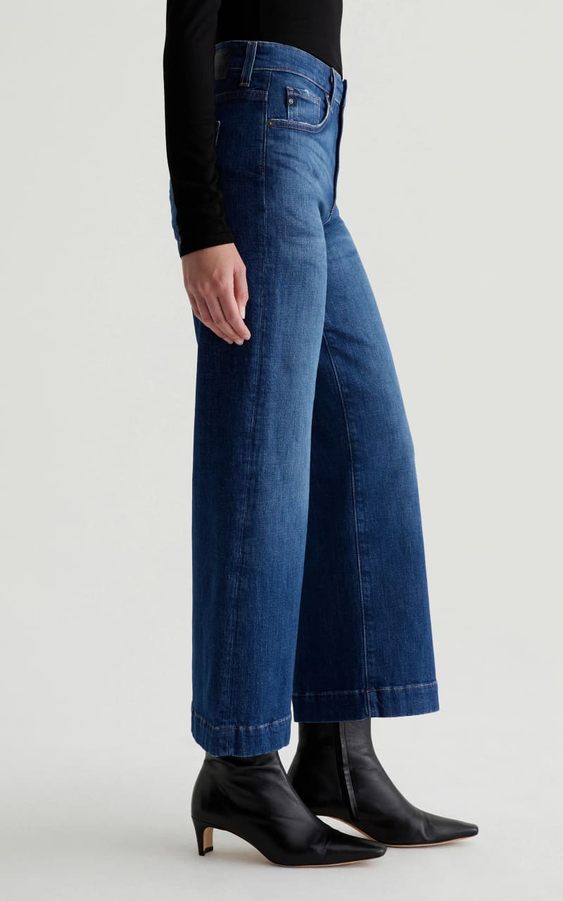 Jeans- Wide Leg Crop