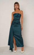 Gown in Emerald Green