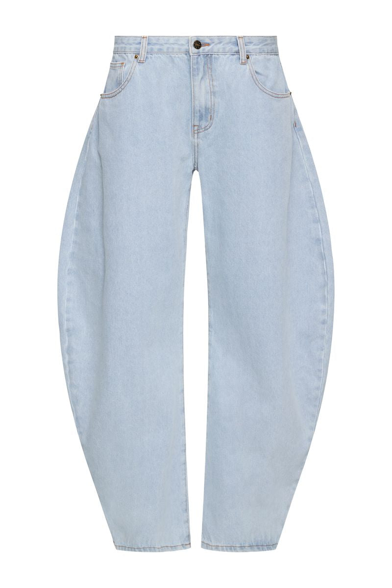 Cotton-Curve Denim Jeans