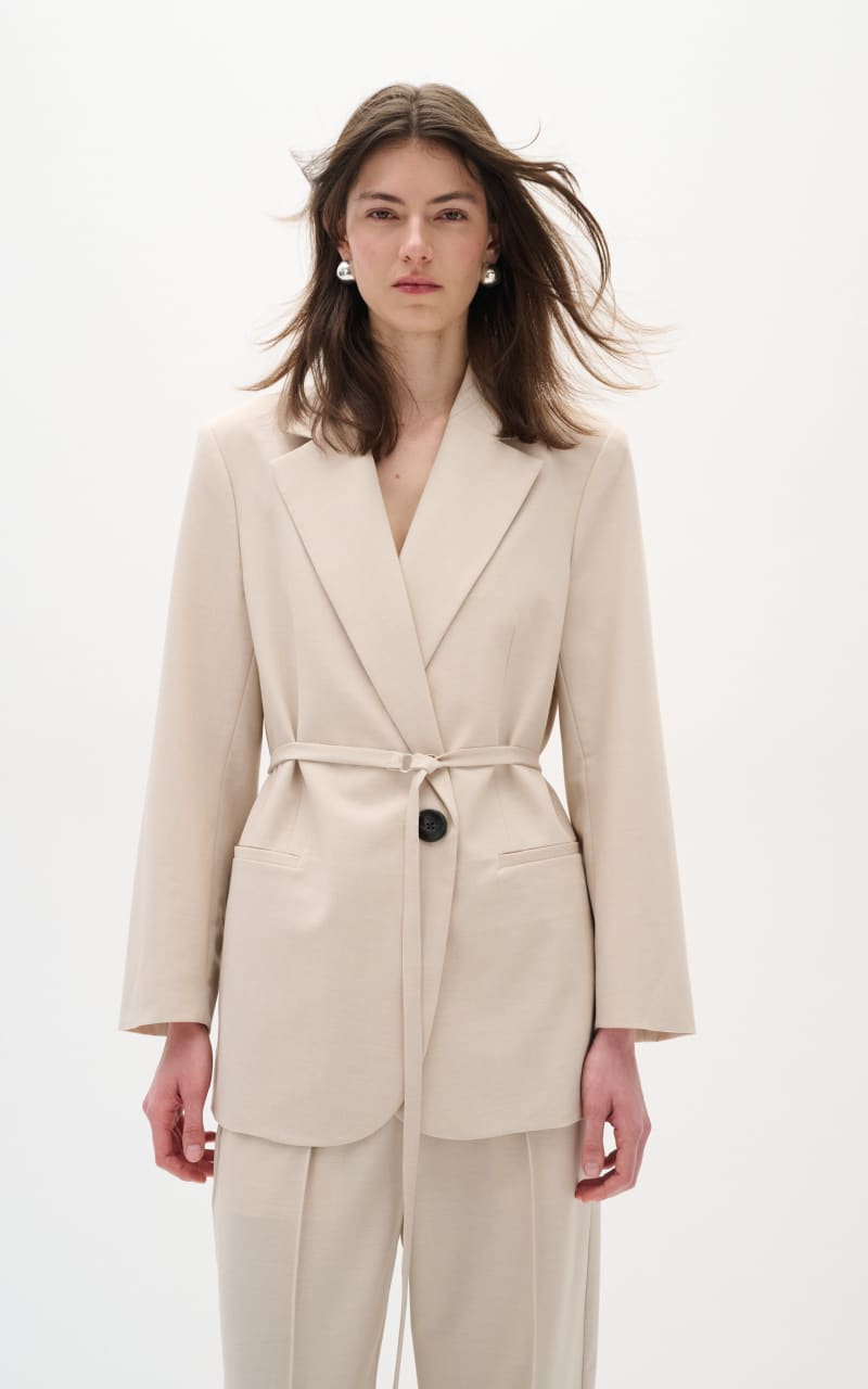 Belted Blazer