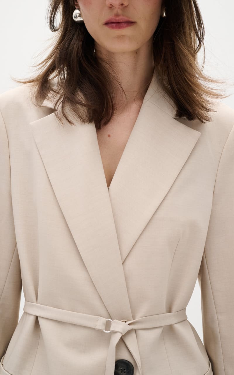 Belted Blazer