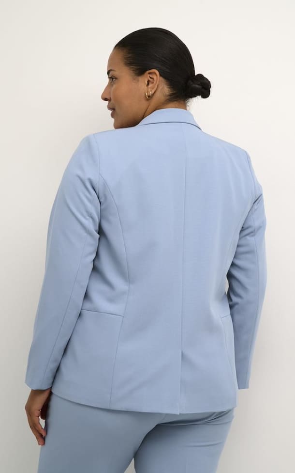 Blazer in Faded Denim