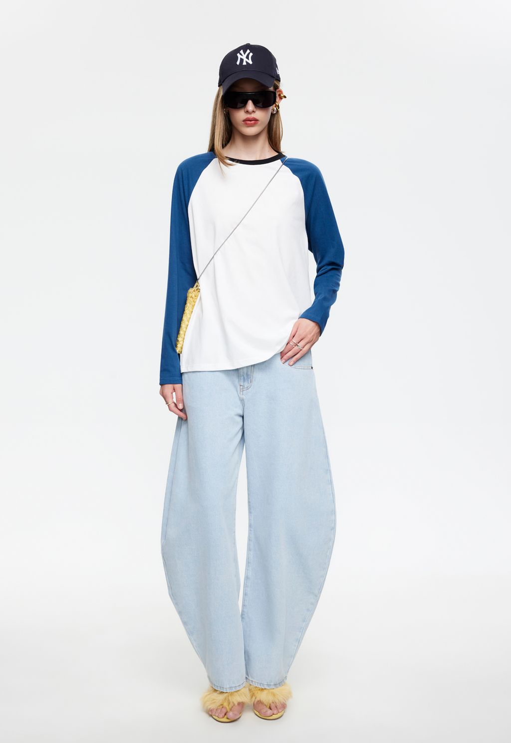 Cotton-Curve Denim Jeans