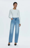 High Rise Straight Jean