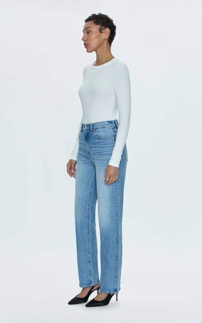 High Rise Straight Jean