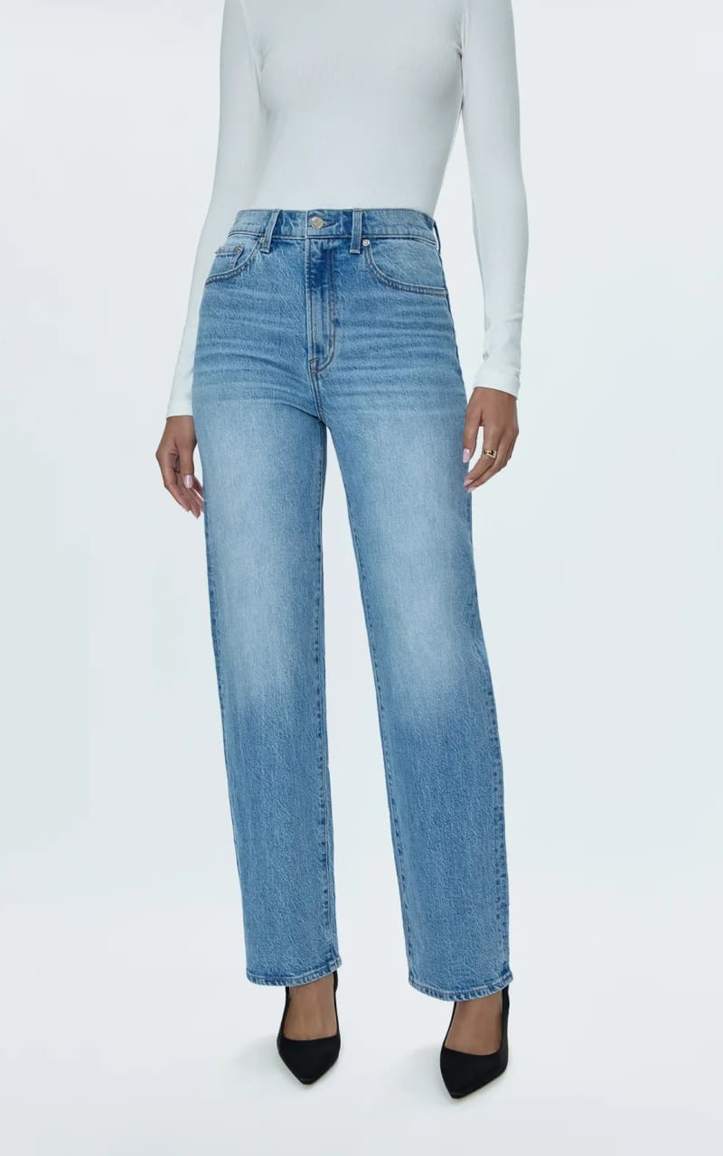 High Rise Straight Jean