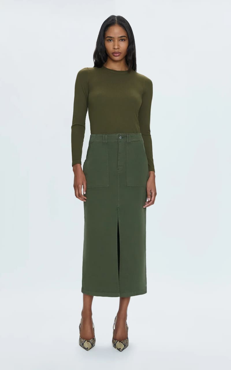High Rise Utility Skirt in Admiral