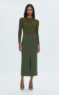 High Rise Utility Skirt in Admiral