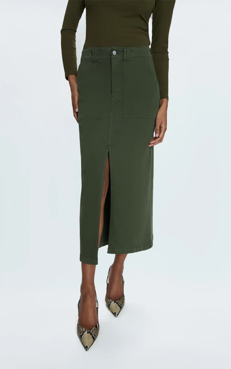 High Rise Utility Skirt in Admiral