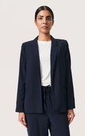 Long Sleeve Blazer in Navy