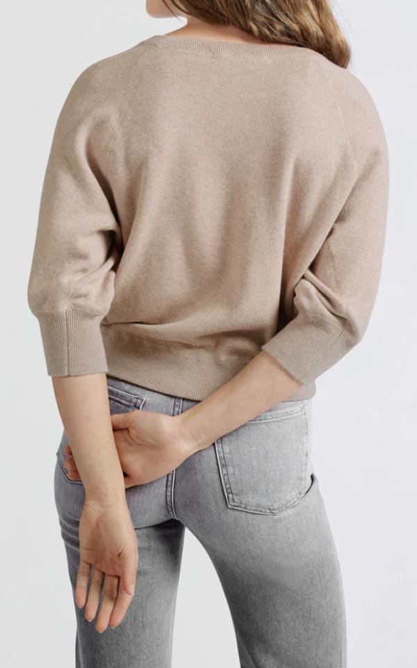Crew Neck Sweater with Sleeves